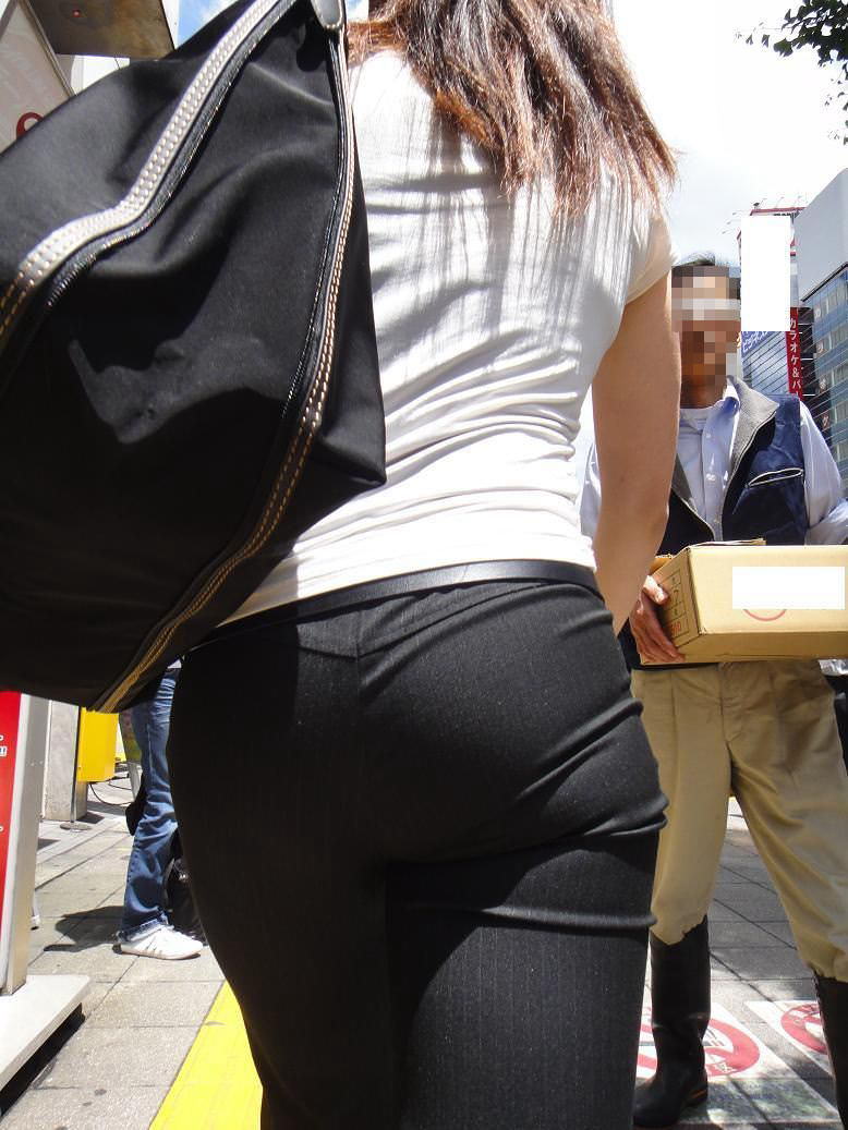 街撮り_パンティライン_素人13