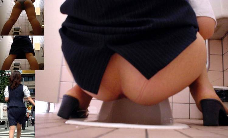 OL_公衆トイレ_おしっこ盗撮画像15