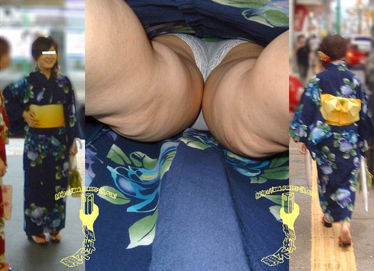 浴衣_逆さ撮り_盗撮_エロ画像13