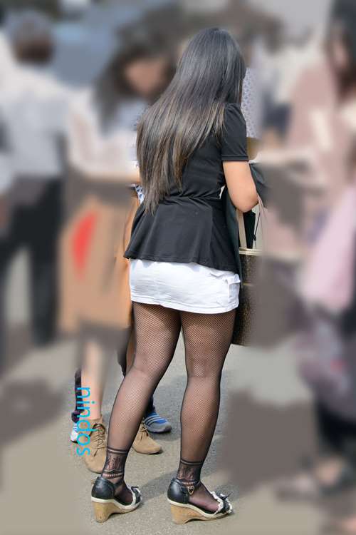 網タイツ_街撮り_盗撮03