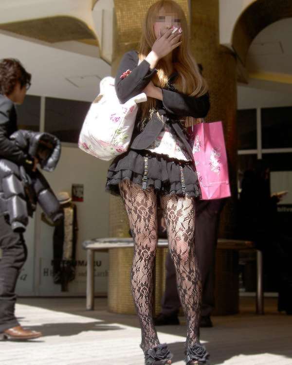 網タイツ_街撮り_盗撮18