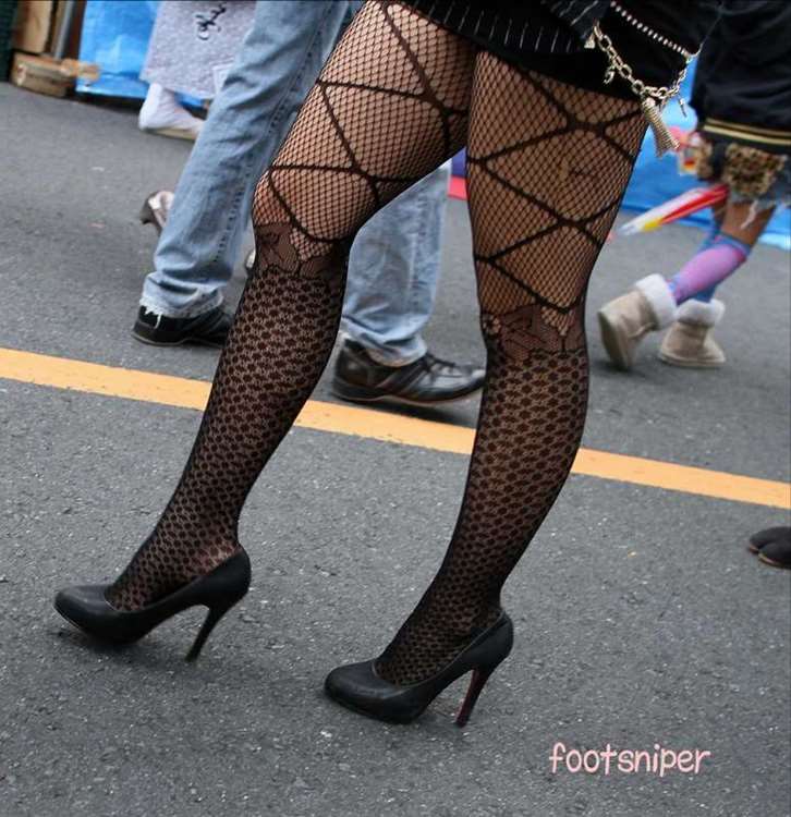 網タイツ_街撮り_盗撮20