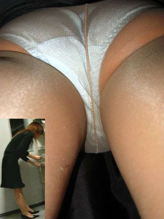 逆さ撮り_パンスト_盗撮10