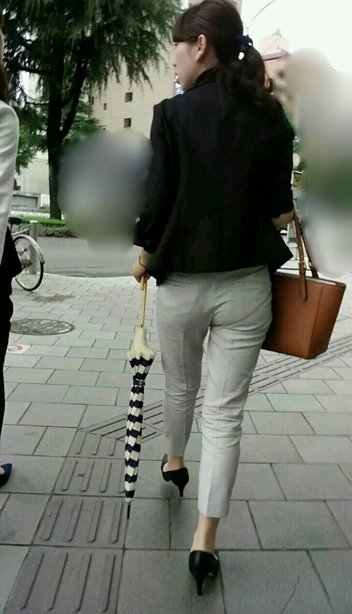 OL_素人_パンツ_パンティライン11