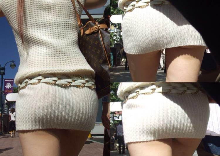 ハミケツ_素人_ミニスカ街撮り17