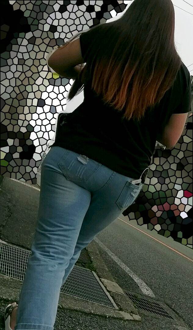 デカ尻_素人_パンツ_街撮り盗撮11