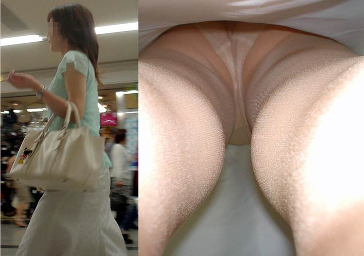 ストッキング_逆さ撮り_素人_盗撮_エロ画像05