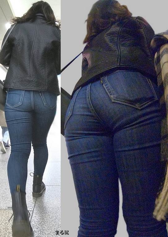 素人_デニムパンツ_街撮り_盗撮_エロ画像17