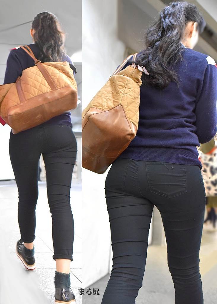 黒スキニー_素人_街撮り_盗撮_エロ画像05