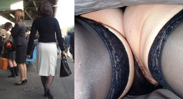 ハミ毛_逆さ撮り_素人_マン毛_盗撮_エロ画像19