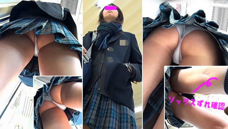 JK_パンツ食い込み_逆さ撮り_盗撮_エロ画像12