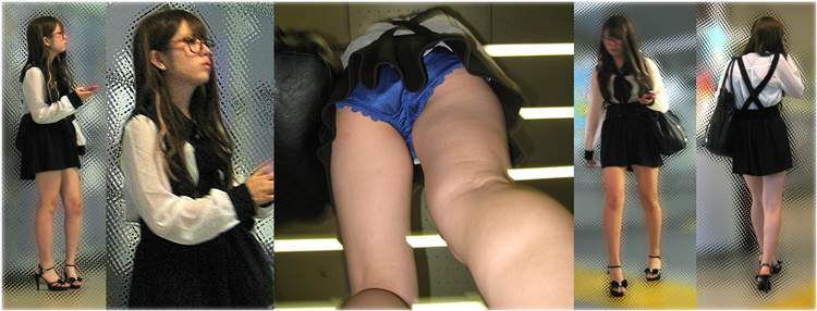 スマホ使用_素人_逆さ撮り_盗撮_エロ画像11