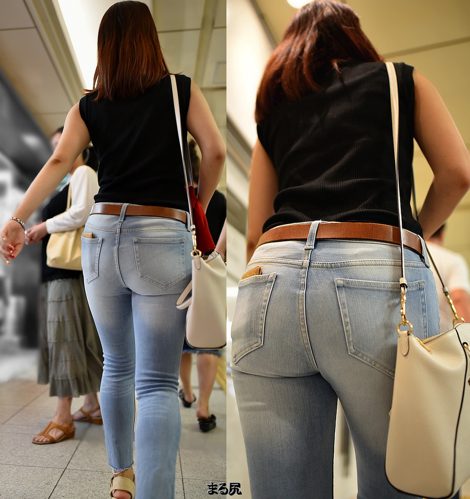 スキニーデニム_デカ尻_街撮り_盗撮_エロ画像04