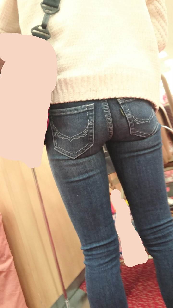デニム_スキニー_街撮り盗撮_エロ画像08