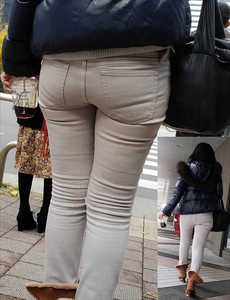 素人_白パンツ_街撮り_盗撮_エロ画像17