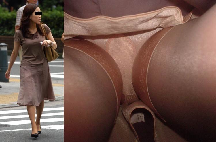 ガードル_熟女_逆さ撮り_盗撮_エロ画像13