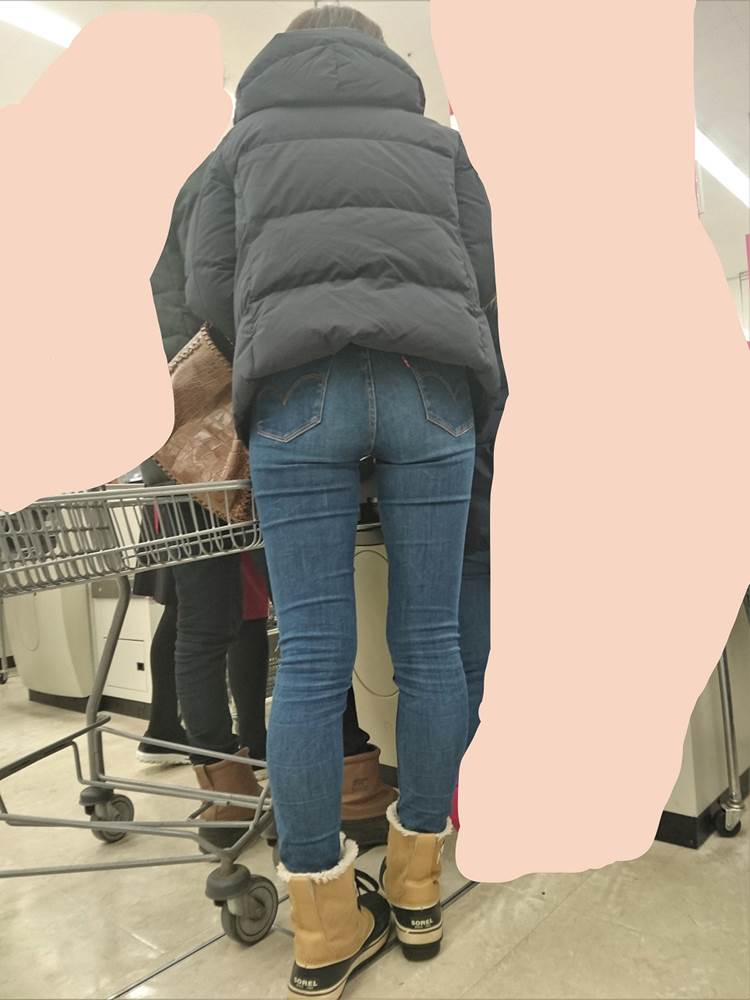 デニム_スキニージーンズ_盗撮_エロ画像18