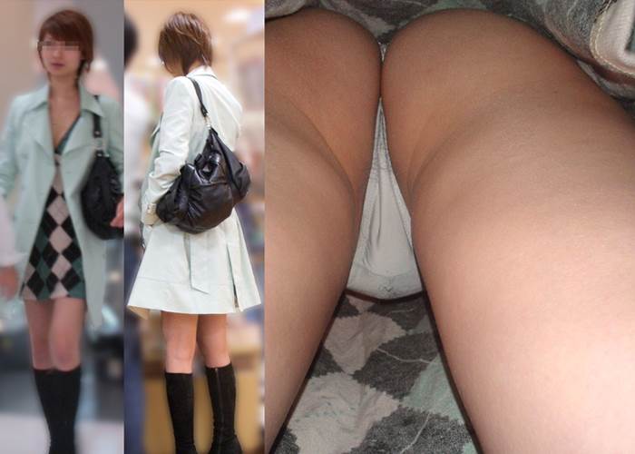 マン毛_ハミ毛_逆さ撮り_盗撮_エロ画像03